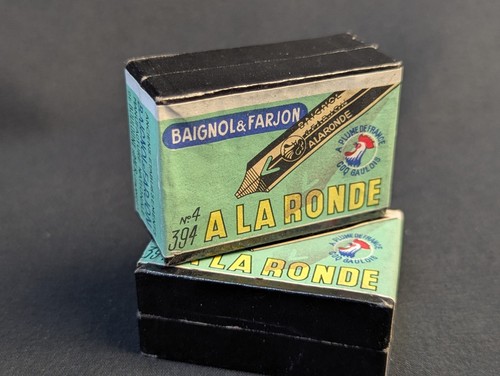 Boite 144 plumes baignol - boite,
