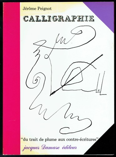 Calligraphie latine trait - calligraphie, du